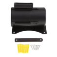 thumbnail image 1 of ziyahi 3Meter Retractable Belt Queue Crowd Control Barrier Wall Mount Space Saving Black, 1 of 9