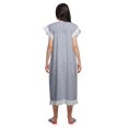 thumbnail image 4 of Moomaya Chemise de Nuit à Manches Courtes pour Femmes, en Coton Imprimé, 4 of 6