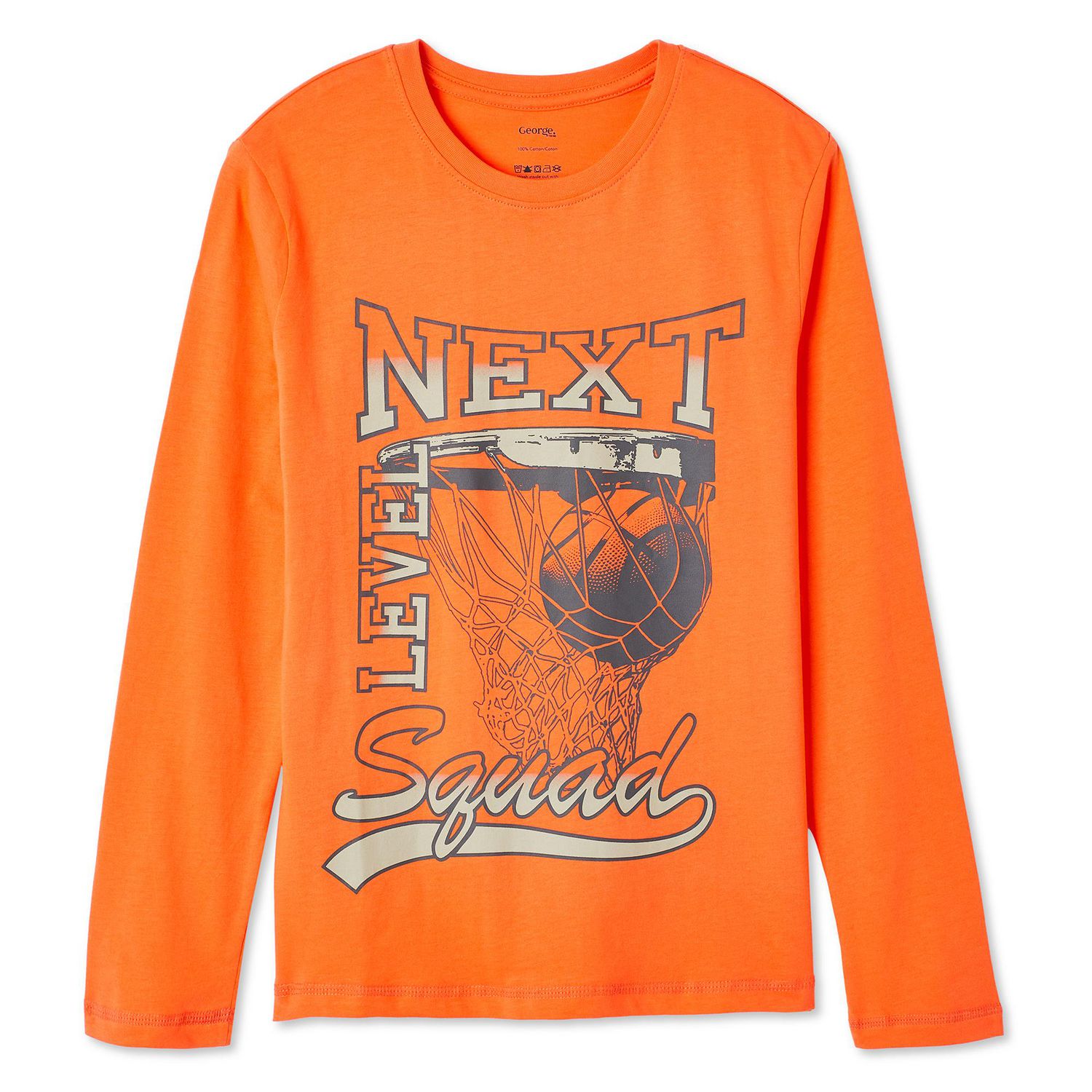 George Boys' Graphic Long Sleeve Tee