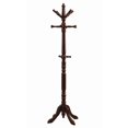 thumbnail image 1 of Monarch Specialties Coat Rack, Hall Tree, Free Standing, 11 Hooks, Entryway, 73"h, Bedroom, Wood, Brown, Transitional, 1 of 2
