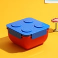 thumbnail image 3 of Contenant à Lunch de Classification de Produits avec Système Modulable pour Enfants - Bento Bricolage avec Conception à Blocs pour Pique-Niques et Chauffage au Micro-Ondes, 3 of 3