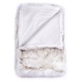 thumbnail image 1 of White Luxury Fox Faux Fur Throw Blanket, 1 of 3