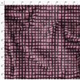 thumbnail image 3 of Soimoi Pink Rayon Crepe Fabric Check Check Print Fabric by Yard 46 Inch Wide, 3 of 4