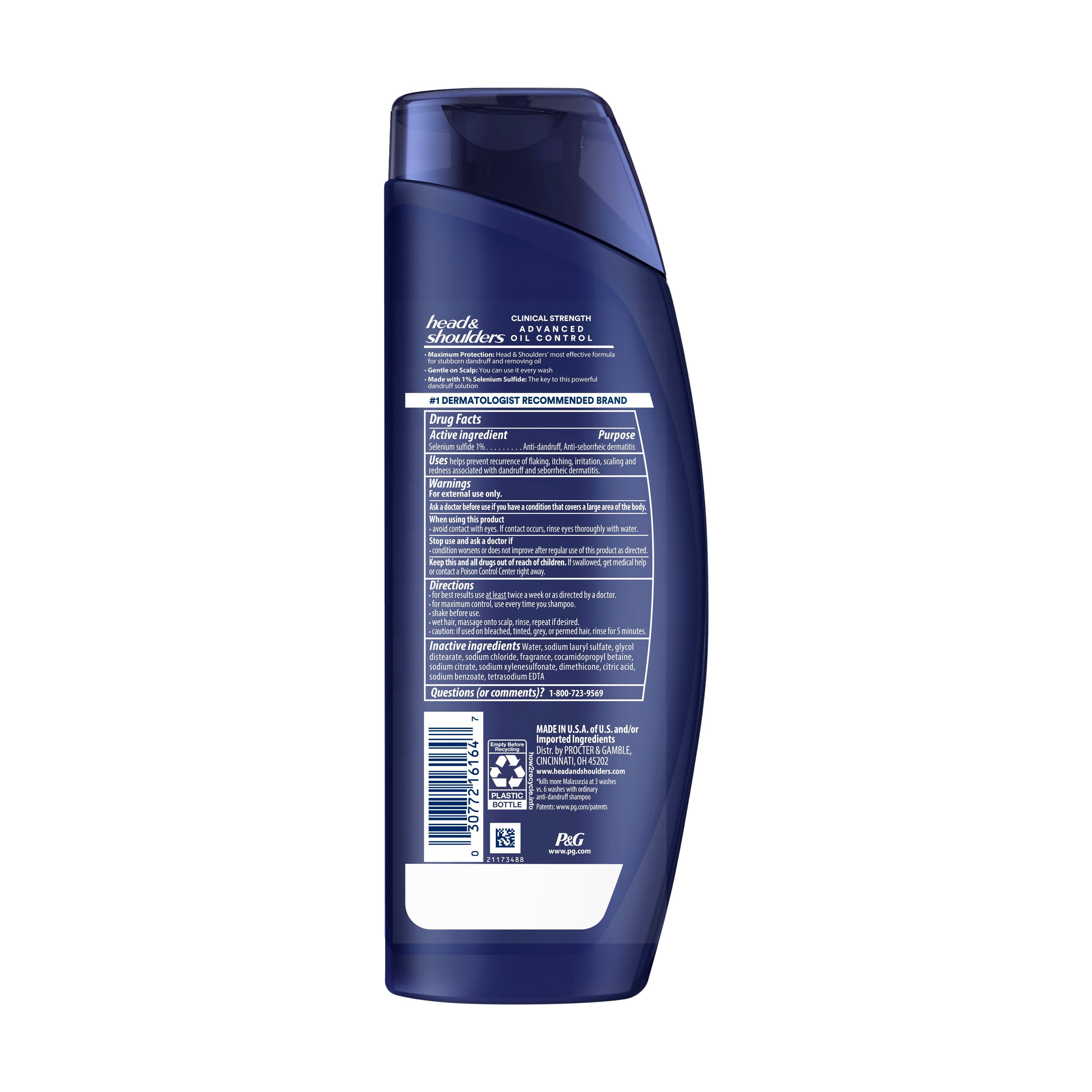 Head & Shoulders Clinical Dryness Rescue 2in1, for Stubborn Dandruff