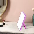 thumbnail image 1 of Meitianfacai Makeup Mirror Desk Mirror, Desktop Makeup Mirror Portable Small Mirror Female Dressing Table Desktop Princess Mirror Bedroom Student Dormitory Desktop Makeup Mirror,Purple, 1 of 6
