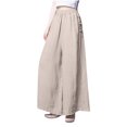 thumbnail image 1 of Cameland Women's Casual Pants High Waist Solid Color Comfortable Button Decoration, 1 of 6