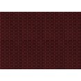 thumbnail image 1 of Ahgly Company Tapis Rectangulaire Lavable en Machine Intérieur Transitionnel Rouge Canneberge, 2 Pieds x 3 Pieds, 1 of 7