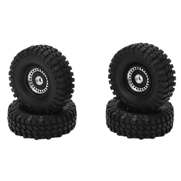 RC Pneus et Jantes Setfor Voiture RC, 4pcs 55mm avant Arrière RC Pneus en Caoutchouc avant RC Pneus et Jantes de Roue Set Meilleurs Matériaux