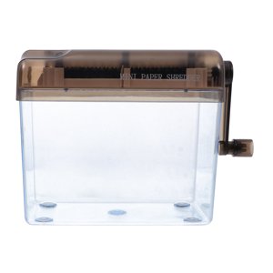 MIANGASTORE Bureau bureau main Shredder bureau Mini Projets de loi A4 Papier Déchiqueteuse Cutter papier