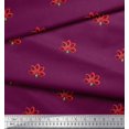 thumbnail image 3 of Soimoi polyester Crepe Fabric Artistic Floral Printed Fabric 1 Yard 42 Inch Wide, 3 of 3