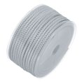 thumbnail image 3 of Unique Bargains Nylon Beading Thread Cord 3mm Extra Strong Braided Nylon String for Necklace Crafting 10M/33 Feet, Pale Grey, 3 of 5