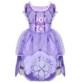 thumbnail image 1 of Little Girls Princess Costume Dress up Cosplay Fancy Party Dress, 1 of 4