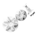 thumbnail image 2 of 3pcs Food Grade Plastic Cake Mould DIY Snowflake Shape Baking Tool Fondant Molds Embossing Die, 2 of 6