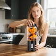 thumbnail image 3 of 530ML Powerful Portable Suitable For USB Type C Rechargeable Food Processors Fruit Mixers Mini Juicers Mixing Cups Presser with Cup Mini Juicer Extractor Juicer Hand Large Steamer Juicer Stainless, 3 of 3
