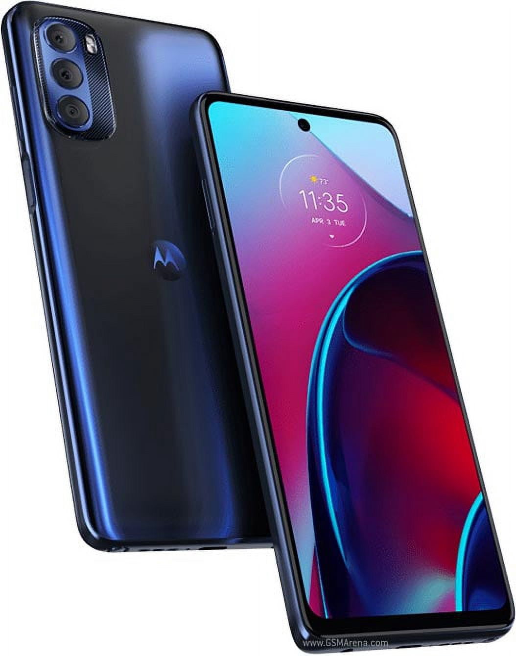Restored Motorola Moto G Stylus 128GB (2022) Twilight Blue Unlocked Smartphone Like New