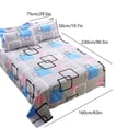 thumbnail image 3 of Dvkptbk Bedding Suits Bedding Sets -All Season Bedding Sheet Comforters Sets with Pillow Cases 3 PCS Bed Set Down Sheet Set Shrinkage and Fade Resistants Easy Bedding, 3 of 6