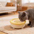 thumbnail image 1 of Dvkptbk water bowl Automatic Floating Water Bowl for Cats and Dogs Gentle on Pet Beard Foolproof To Clean Disclose Proof Suitable for Small To Medium Sized Pet, 1 of 6