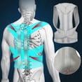 thumbnail image 3 of Posture Correction Belt Adjustable Breathable Ergonomic Men Women Back Support Shoulder Brace Anti-hunchback Corrector Strap, 3 of 8