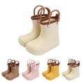 thumbnail image 3 of NOKIO Bottes de Pluie pour Flaques Boueuses pour Tout-Petits Enfants Waterproof Chaussures de Jeu d'Extérieur Antidérapantes Conception Durable Résistante à la Boue, 3 of 6