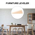thumbnail image 4 of SEWACC 5Pcs Wide Furniture Shims Light Brown Wood Stabilizing For Home Use, 4 of 7