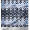 thumbnail image 1 of Soimoi Moss Georgette Fabric Aztec Southwestern Printed Craft Fabric by The Yard 42 Inch Wide, 1 of 3