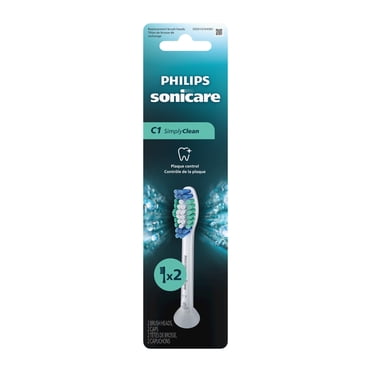 Philips Sonicare C1 Simply Clean Têtes de Brosse Blanches