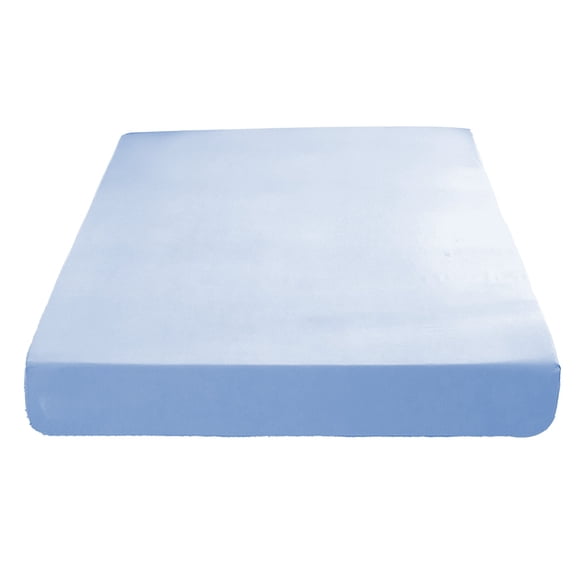 Single Bed Skirt 200 cm x 150 cm Polyester Microfiber Dust Ruffle With Anti-Slip Design For Beds