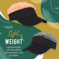 thumbnail image 4 of Visière Réglable avec Perruque Chapeau de Baseball à la Mode pour Hommes et Femmes Visière pour Cheveux, 4 of 4