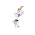 thumbnail image 3 of simplehuman 9 oz. Touch-Free Rechargeable Sensor Liquid Soap Pump Dispenser, Polished Stainless Steel, 3 of 4