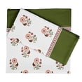 thumbnail image 1 of Vargottam Luxury Collection Dinner Table Linen Dcor Cotton Napkin Printed Fabric Reusable Napkins Set Of 4, 20 X 20 - Asian Block, 1 of 6