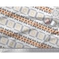 thumbnail image 2 of Soimoi Poly Georgette Fabric Geometric African Printed Fabric 1 Yard 42 Inch Wide, 2 of 3