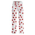 thumbnail image 3 of fatyb Lounge Pants for Women Printed Pajama Pants with Drawstring Womens Comfortable Wide Leg Pants, 3 of 5