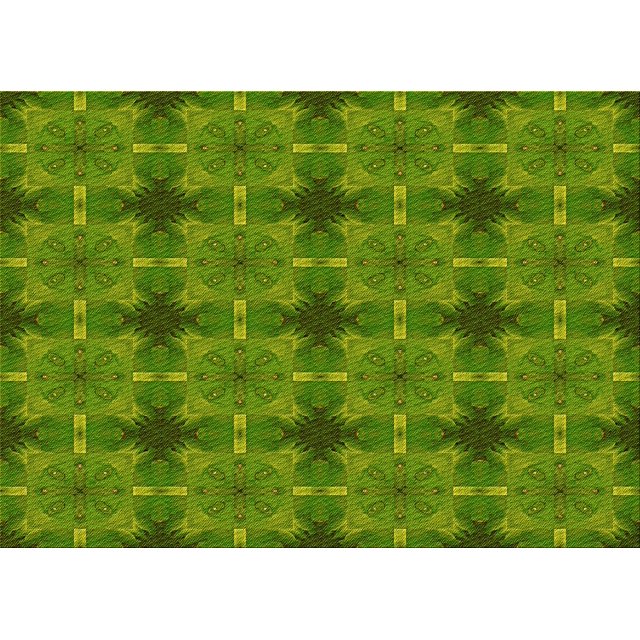 Ahgly Tapis Rectangulaire Lavable en Machine Vert Transitionnel, 2 Pieds x 5 Pieds