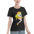 thumbnail image 2 of T-Shirt Basique à Manches Courtes pour Femmes Sailor Moon Aino Minako, 2 of 6