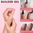 thumbnail image 5 of LOOKY| Builder Nail Gel | Long-Lasting Builder Gel for your Flawless Nail Extension |Professional Salon Quality | Easy Application Bottle | Love |15ml, 5 of 5