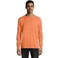thumbnail image 1 of Hanes Mens ComfortWash Garment Dyed Long Sleeve Tee, M, Horizon, 1 of 3