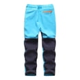 thumbnail image 4 of TopLLC Pantalon de Ski de Neige pour Enfants Imperméable Pantalon de Randonnée Extérieur Chaud Doublé en Molleton, 4 of 8