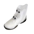 thumbnail image 2 of Couvre-chaussures Réutilisables Surchaussures Souples Bottes de Neige Chaussures Protection Couvre-Chaussures de Pluie L Blanc, 2 of 9