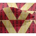 thumbnail image 4 of oneOone Viscose Chiffon Fabric Stripe|Diamond & Triangle Geometric Decor Fabric Printed BTY 42 Inch Wide, 4 of 4