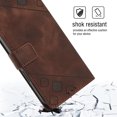 thumbnail image 5 of Compatible avec iPhone 14 Pro Max Étui en Cuir PU Classique Embossé avec Porte-Cartes Étui Antichoc, 5 of 5