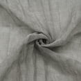 thumbnail image 2 of Loft Living Peoria Sheer Dual Header Single Curtain Panel 52 x 63 in Grey, 2 of 6