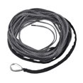 thumbnail image 3 of DYNWAVECA Synthetic Winch Rope Car Towing Strap Portable 15M 8350lbs Sturdy Recovery Rope Winch Cable for SUV ATV Vehicles Car UTV Gray, 3 of 10