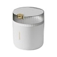 thumbnail image 3 of Fwttom Desktop Trash Can, Desktop Trash Can Living Room High Value Waste Basket Household One Button Press with Lid Large Capacity Office Plastic Plastic Trash Can, 3 of 6