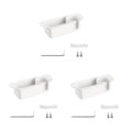 thumbnail image 2 of Youkk Organisateur de Rangement pour Bateau Facile à Installer et Solide Boîte de Rangement Durable Blanc 3Set, 2 of 6