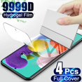 thumbnail image 1 of 4 Pcs Film Hydrogel pour Samsung Galaxy A33 5G Protecteur d'Écran Complet, 1 of 5