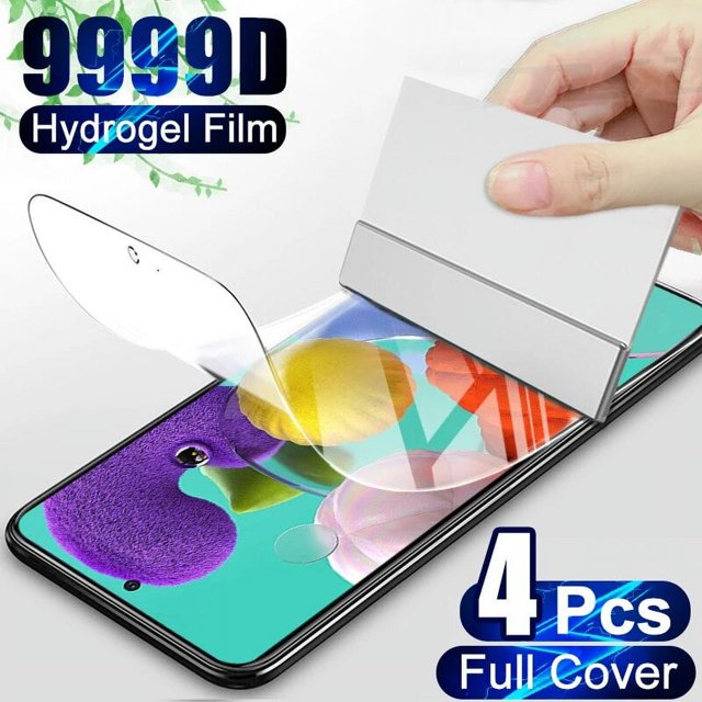 4 Pcs Film Hydrogel pour Samsung Galaxy A33 5G Protecteur d'Écran Complet