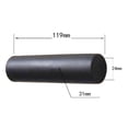 thumbnail image 1 of 2 Pcs Poignées en Caoutchouc pour Brouette, Tubes Ronds Poignées de Remplacement Noires, 1 of 8