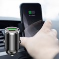 thumbnail image 5 of Fast Charging Car Charger, Mini USB Type-C Adapter, 2 Ports with Hidden Light, Overcharge Protection for Phones & Tablets, 5 of 5