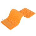 thumbnail image 4 of Roll Up Keyboard  Flexible Keyboard Silicone Silicone Keyboard Fully Sealed Design Lightweight Portable Silent Soft Comfortable Usb Wired Silicone Keyboard For Pc, 4 of 8