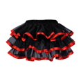 thumbnail image 1 of B91xZ Womens Skirts Basic Modest Below the Knee Length Stretch Knit Straight Skirt,Red M, 1 of 4